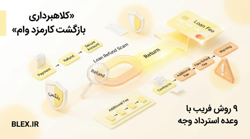 کلاهبرداری وام با کارمزد بازگشت وجه چیست؟ ۹ روش فریب با وعده استرداد هزینه وام